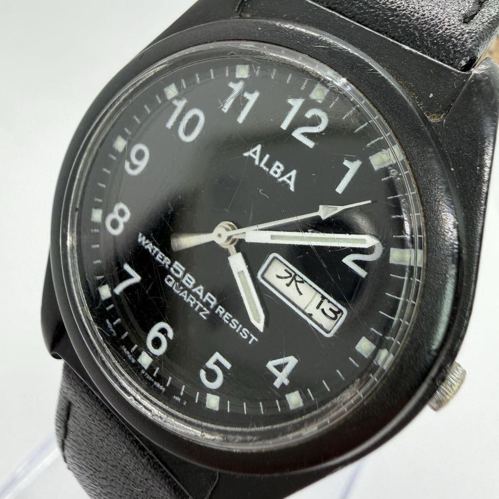 Used Working Item SEIKO SEIKO ALBA Alba 5BAR QUARTZ
