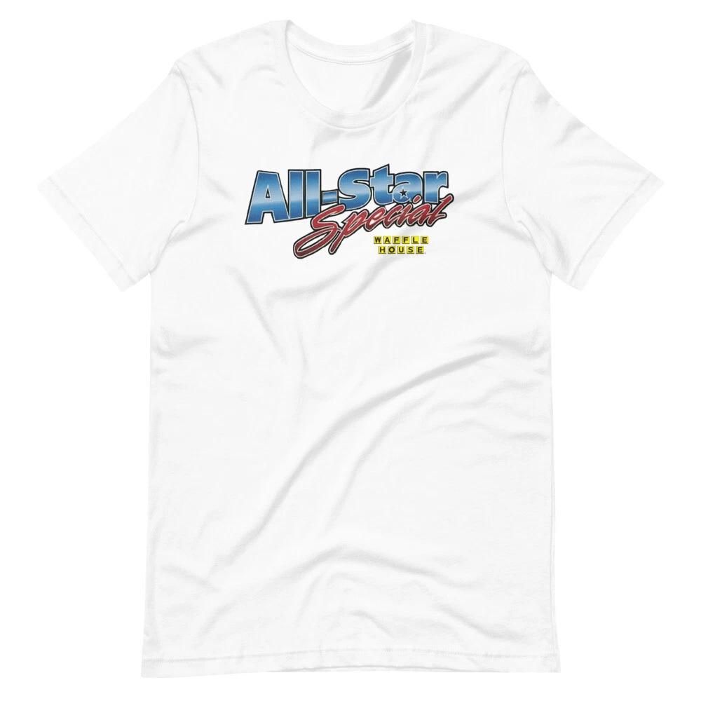 

ALL-STAR SPECIAL Waffle House Tee Shirt Short-Sleeve Unisex T-Shirt XXXXL