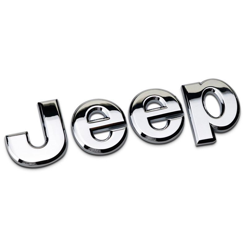 Jeep Wrangler, Cherokee, Compass, Renegade, Patriot Auto & Zadní Znak Dekorativní Samolepka na Karoserii