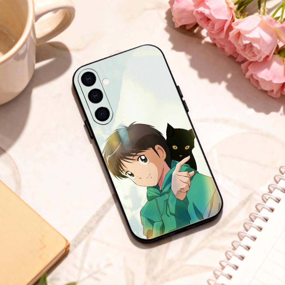 

Anime C-captain T-tsubasa phone Case For Samsung Galaxy A73,A72,A71,A70,A53,A52,A51,Others Soft Black Shell Samsung a32 4g