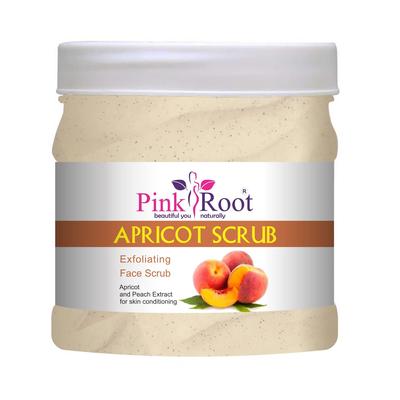 Pink Root Gold Scrub 500gm with Apricot Scrub 500gm