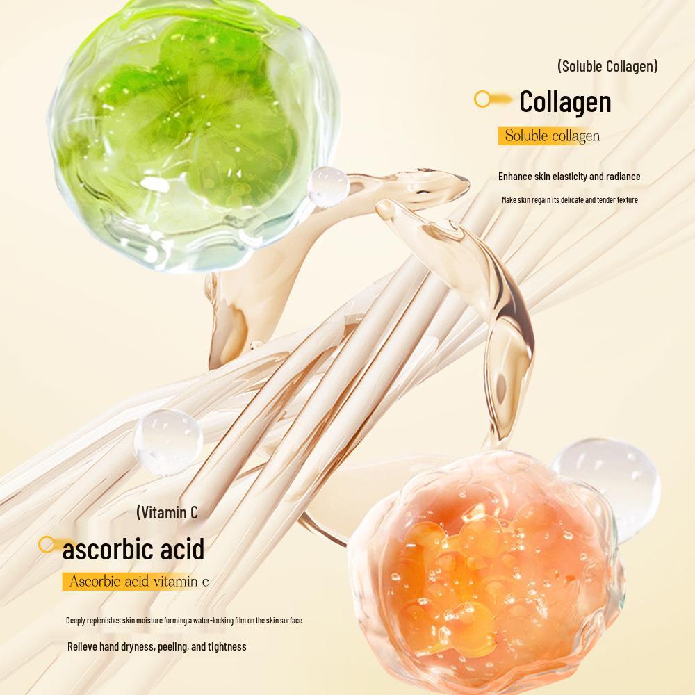 Yangmei Kollagen & Vitamin C Feuchtigkeitsspendendes Handgel – Leichte, weichmachende Creme für geschmeidige Hände.