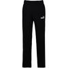 PUMA Knitted Sweatpants Men's Black Moderate Straight Fit Pants 843730-01