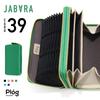 [PROG] Long Wallet with Round Zipper, Accordion Wallet, Garcon, Holds 39 Cards, Shrink Leather, Genuine Italian Leather, MJ6145