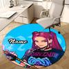 Personalized K-KPop Demon Hunters Round Chair Office Rug - Perfect for Mat, Office Chair & More - Ideal Gift for Birthdays and Holidays