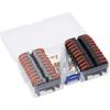20PCS Compact DIN Rail Terminal Blocks Kit Universal 32A 400V Digital Identification Wire Wiring Connector Circuit Inline