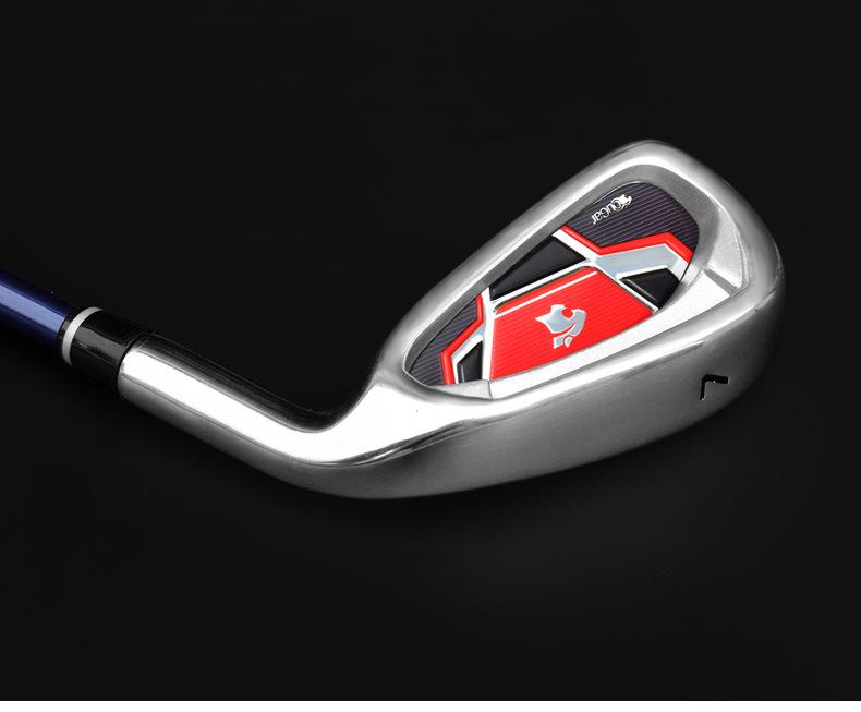 Beginner 7 Iron Golf Club with Carbon Shaft for Men and Women – Portable Practice Club