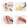1Pair Sticky Fabric Shoe Back Heel Inserts Insoles Pads Cushion Liner Grip Pad 4D Soft Memory Foam Foot Care Tool
