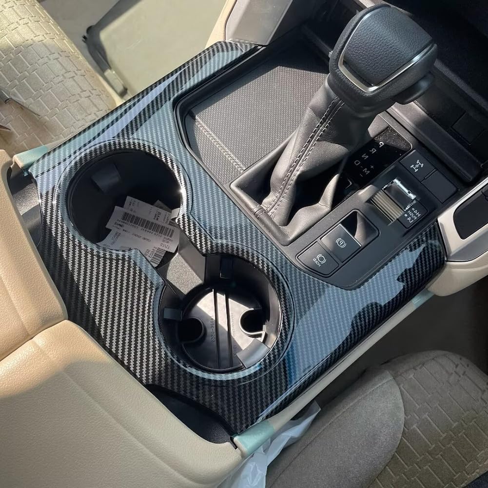 RUIQ Toyota New Land Cruiser 300 Series Exclusive Interior Shift Lever Cover Garnish Multimedia Button Cover Rim Designed Exclusively for TOYOTA