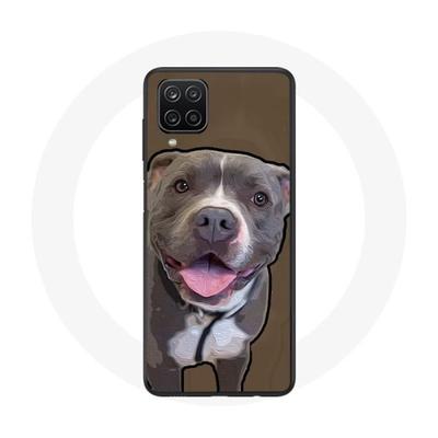 Hülle - MANIACASE - Samsung Galaxy A42 5G - Pitbull Hund - Flexibel - Schutz