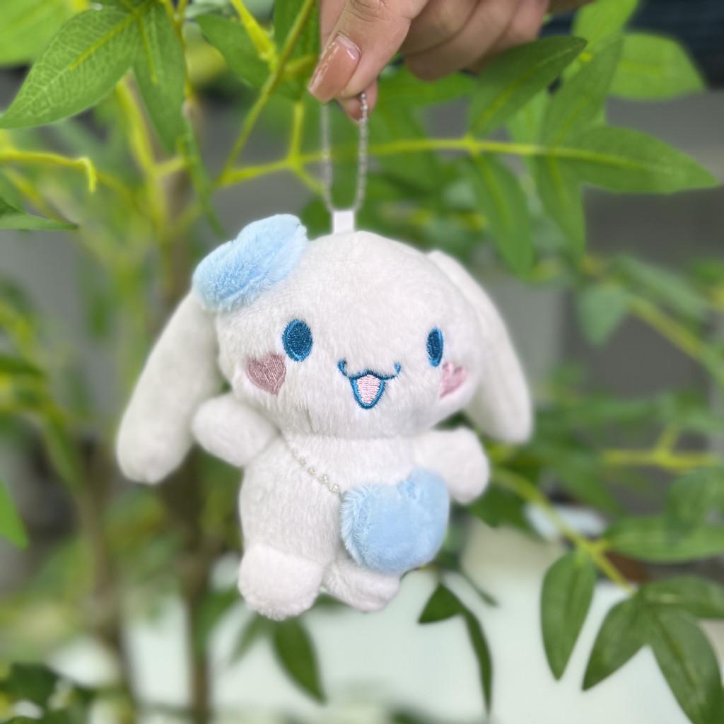 Adorable Pink Plush Bunny Keychain 10cm Soft Cute Stuffed Animal Gift With Chains Colorful