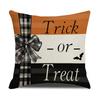 New Halloween Pillowcase Funny Pumpkin Ghost Horror Festival Party Cushion Sofa Pillow