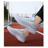 Fly Weave Sneakers Women Mesh Lightweight Soft Sole Shock Absorption Ultra Light Running Shoes Casual Shoes