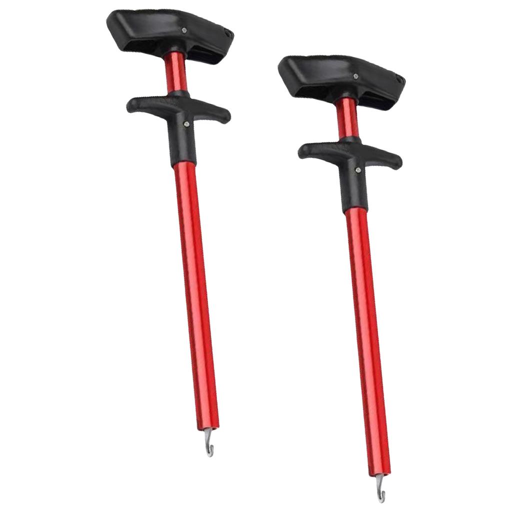 2Pcs Fish Dehooker Fishing Hook Separator Aluminum Unhook Extractor Fishing Gear Squeeze Out Fish Hook Remover Tools