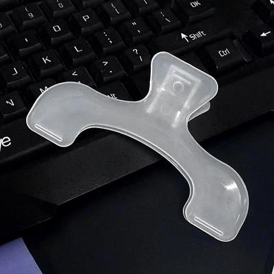 Baogaotou Bücherregal Schreibwaren Student Transparentes Handbuch Notizklemme Yanwei Klemme Rechnungsablage Stark Fixiert Große Klemme