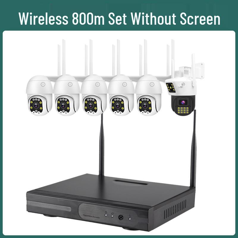 Wireless HD All-in-One Camera System for Home & Outdoor - No Wiring Needed