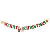 Christmas Hotel School Party Decoration Holiday Theme Party Arrangement Alphabet Banner Banner Customization