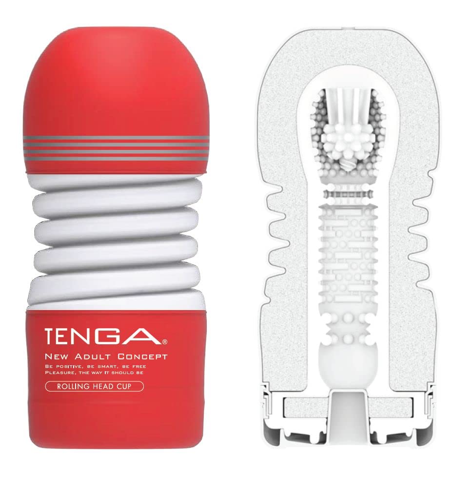 TENGA Rolling Head Cup Tightening Tip Stimulation