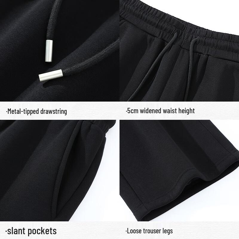 Jeanswest Men's Fleece-Lined Warm Wide-Leg Casual Pants