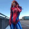Body Sexy Cosplay di Spider-Man Rosso – Tuta Zentai per Adulti