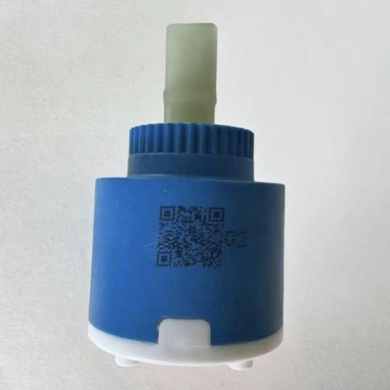 Dual Temperature Ceramic Basin Faucet Valve: Durable Hot & Cold Mixing Cartridge