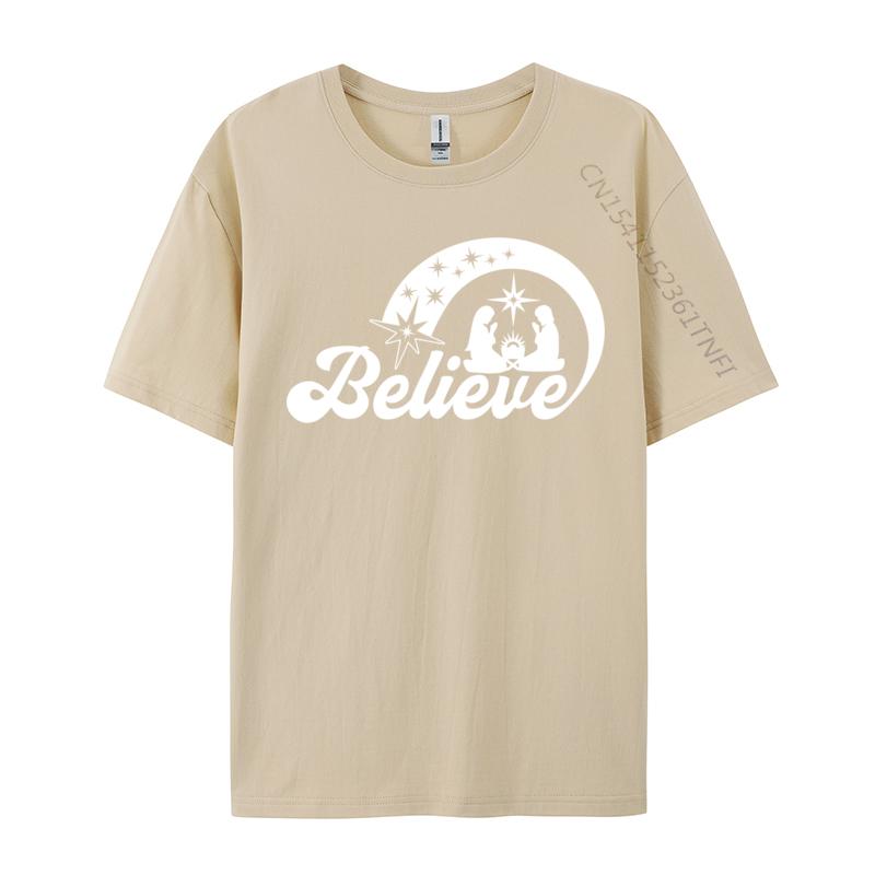 Merry Christmas Believe Brand Crazy Geek T Shirt Oneck Cotton Unisex Luxury Designer Tshirts Geek T Shirt Wholesale