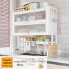 Nordic Style Foldable Double-Layer Dish Rack