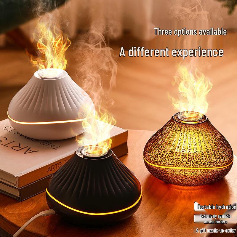 Plamenový aroma zvlhčovač: Automatický domácí difuzér