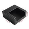 PU Leather Square Cocktail Napkin Holder Paper Serviette Dispenser Tissue Box
