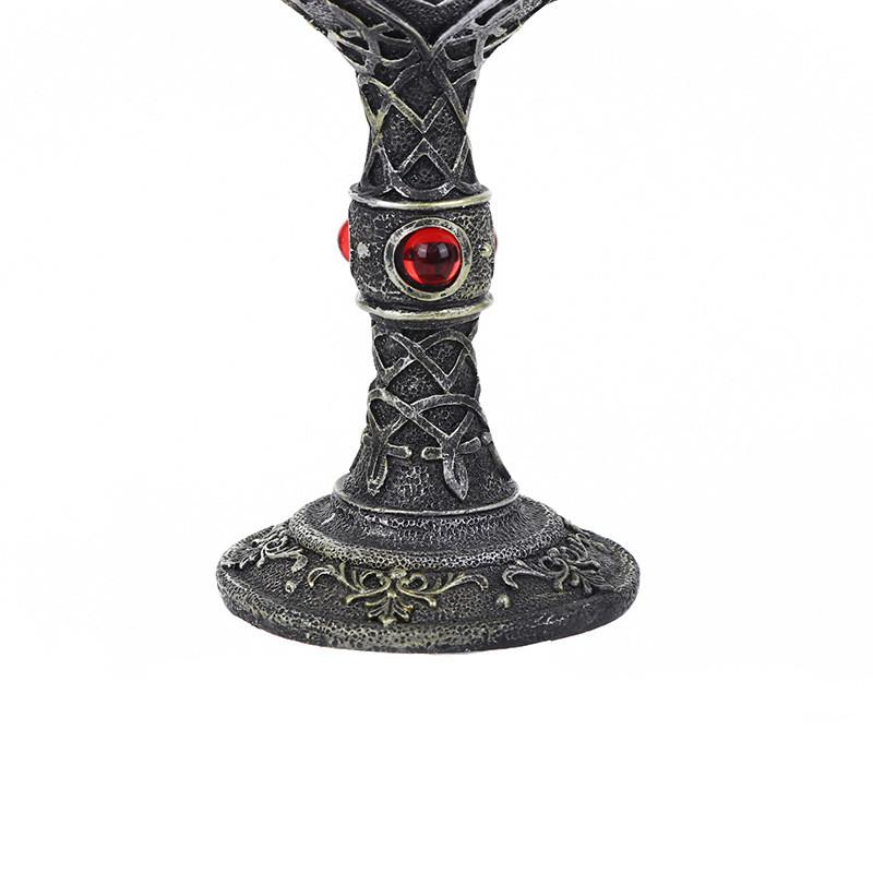 Classic 150ml 18/8 Stainless Steel Coffee&Tea Cup 3D Modeling Goblet Beer Mug 450ml Resin Carving Wolf Totem Red Wine Cups