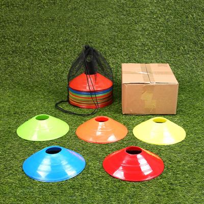 50Pcs Agile Soccer Cones Tray Sports Agility Training High Visibility