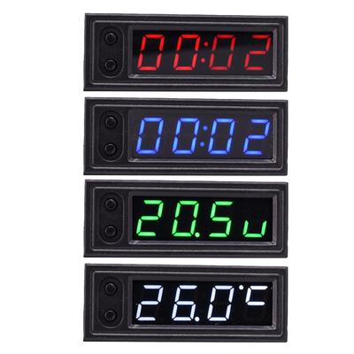 Automobil Auto Voltmeter Zeit Leicht LED Digitalanzeige