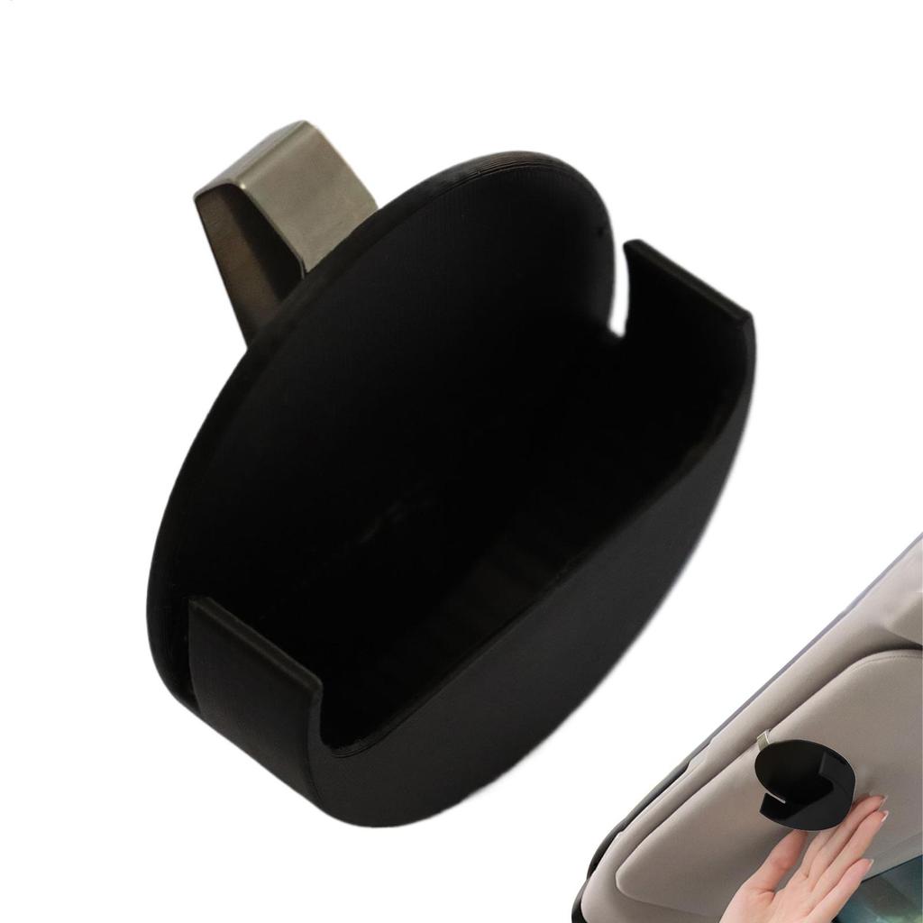 Car Sun Visor Organizer Car Visor Panel Storage Space-Saving Pouch Organizer Automotive Interior Accessories For Travel Camping