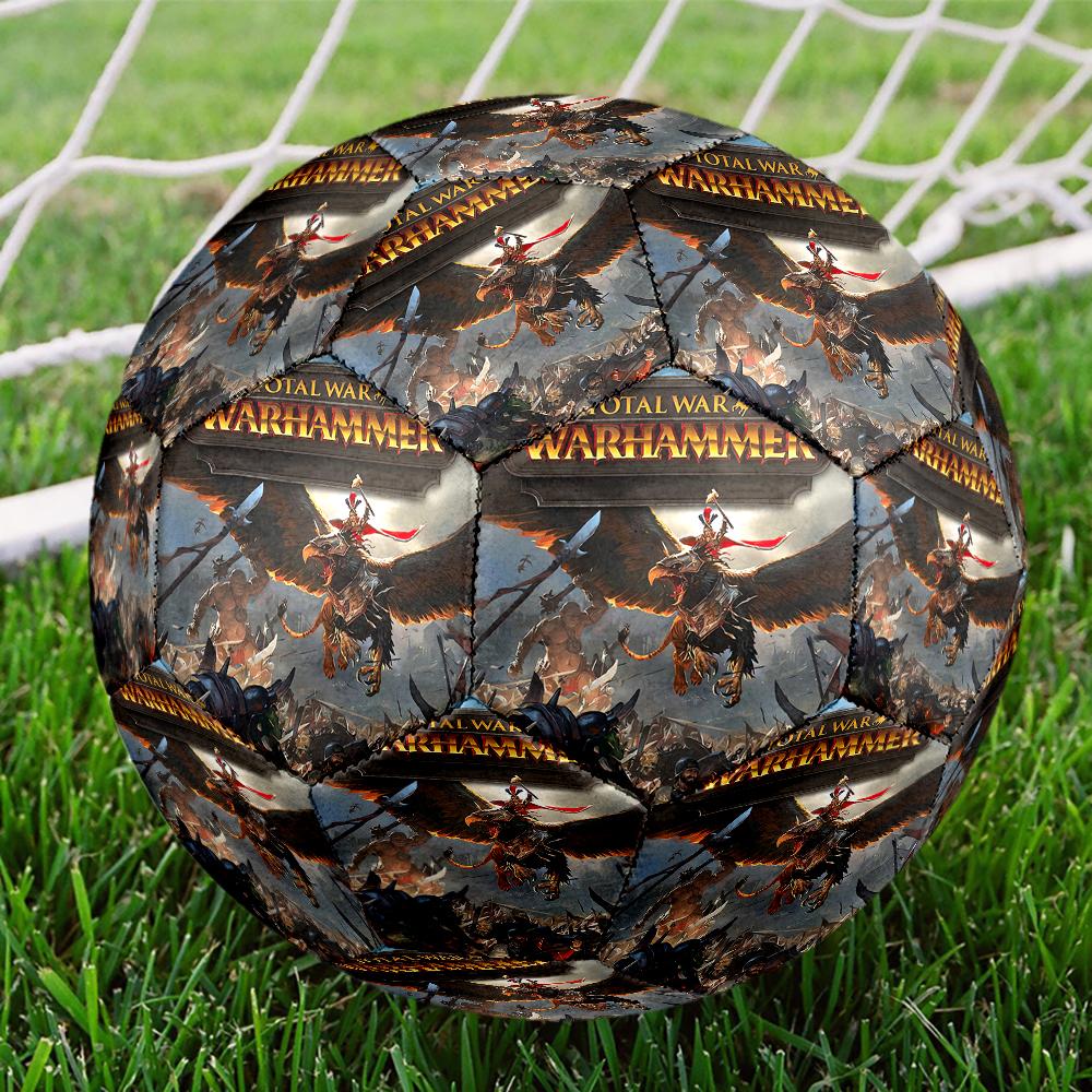 Total War Theme Size 5 Soccer Ball, Suitable for Both Indoor and Outdoor Matches, a Gift Suitable for Everyone.