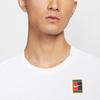 Nike Breathable Embroidered Casual Round Neck Short Sleeve T-Shirt Men Tops Pink FZ6945-100