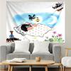 Krtek Print Tapestry, Backdrop, Easy Setup, Ideal for Bedroom, Office & Living Room, with Aesthetic Wall Hanging Decor.