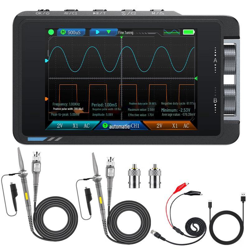 FNIRSI DS215H Dual-Channel Oscilloscope & Signal Generator (NC Version)