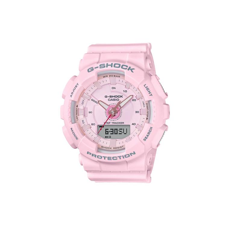 CASIO Women s Liquid Crystal/Analog Dual Display Series Pink Watch GMA-S130-4APR GMA-S130-4APR Pink Watch Dial