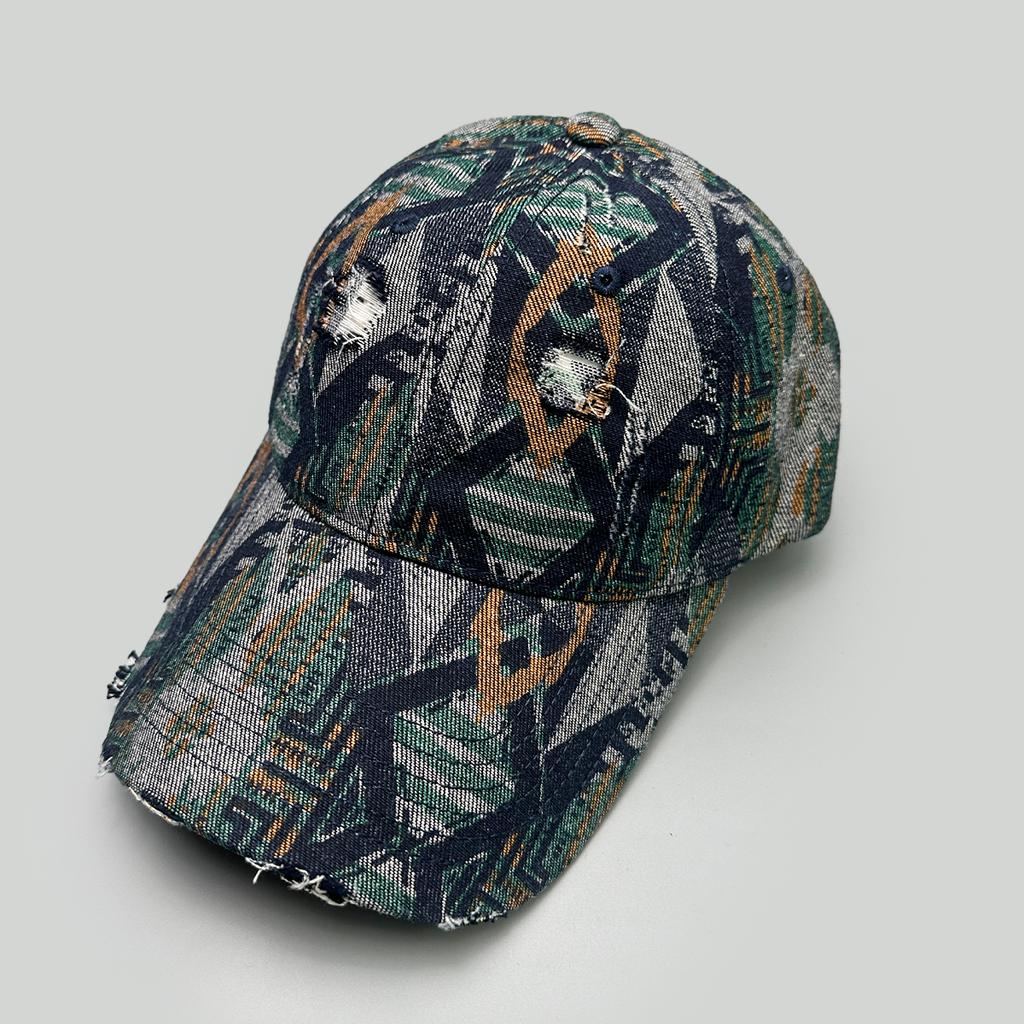 Camouflage Flowers Star Letter Embroidery Baseball Hats New Men Women Sunshade Ins Versatile Personal Fashion Retro Peaked Caps