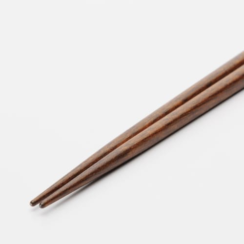 Sunlife Chopsticks, Dishwasher Safe, Adult, Long, Cute, 22.5cm, Shimaenaga (Long-tailed Tit) Design, Natural Wood, Gray, Made In Japan, H-06757