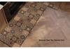 Retro American Diatom Mud Kitchen Floor Mat - Quick Dry, Water Absorbing, Non-Slip, Easy Clean, Long Strip Design.