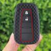For Toyota Chr Camry Corolla Rav4 Highlander C-Hr Prius Land Cruiser Prado Silicone Remote Car Key Case Cover Shell Accessories