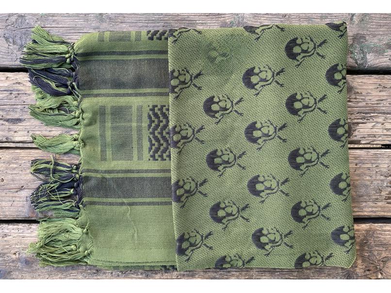 Military Camouflage Tassel Scarf - Outdoor Arab Shawl, Headscarf for Spring & Summer