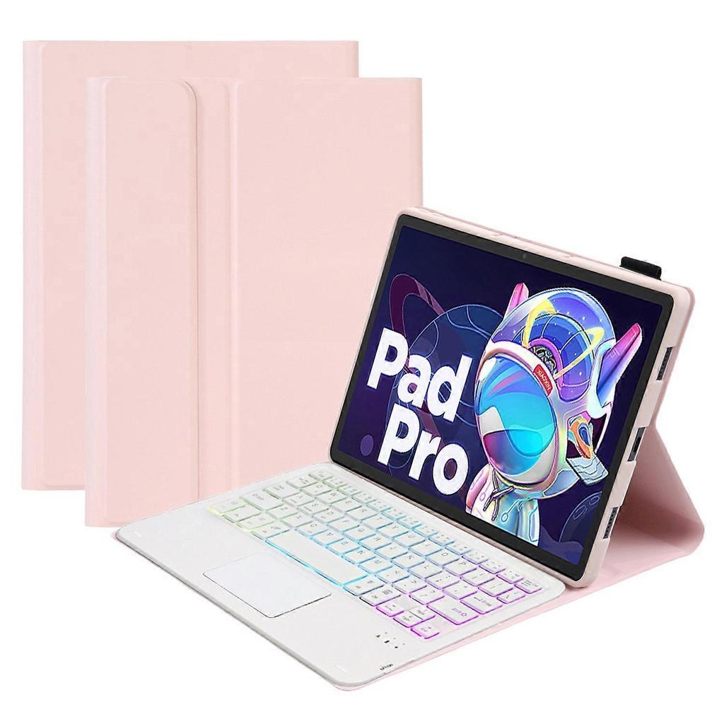 AM18-BS For Lenovo Pad Pro 2022 11.2-inch Protective Case with Detachable Bluetooth Keyboard 3-Color