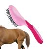 Horse Hair Comb Multipurpose Cleaning Massage Comfortable Horse Grooming Brush for Cats Dogs Long Haired Pets Horse Massage Comb