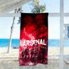 Asciugamano da Spiaggia Arsenal Alta Assorbenza & Asciugatura Rapida Comodo Leggero Adatto per Sport, Viaggi, Nuoto, Yoga, Bagno, Spiaggia e Piscina