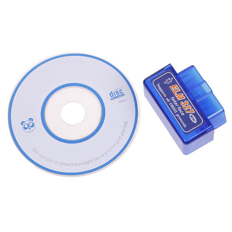Bluetooth V2.1 Mini Elm327 Obdii Scanner Obd Car Diagnostic Tool Code Reader