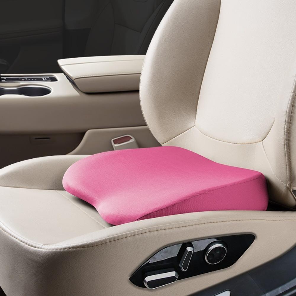 Comfort 2 in 1 Wedge Car Cushions Thickened Ergonomic Design Lumbar Support Portable Soft Memory Foam Seat Booster Office Use