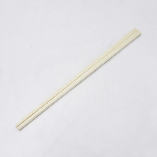 Yamato Bussan Love Green! Genroku Chopsticks, Naked, Grooved for Easy Splitting, Made from Plantation Wood, Unbleached, Eco-Friendly, 100 Pairs, 20cm,
