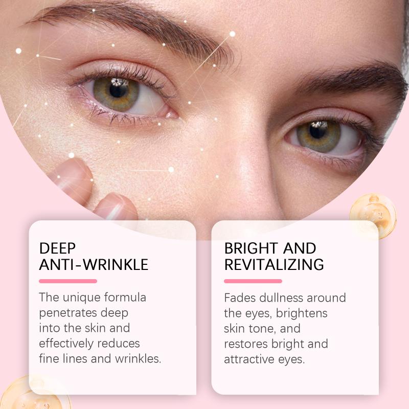 Eye Cream Reduces Dark Circles Lightenin Fine Lines Eye Bags Remover Eyes Firming Moisturizing Skin Care one size